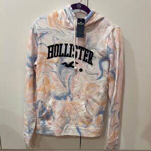 Hollister Marble Pattern Hoodie for teens
